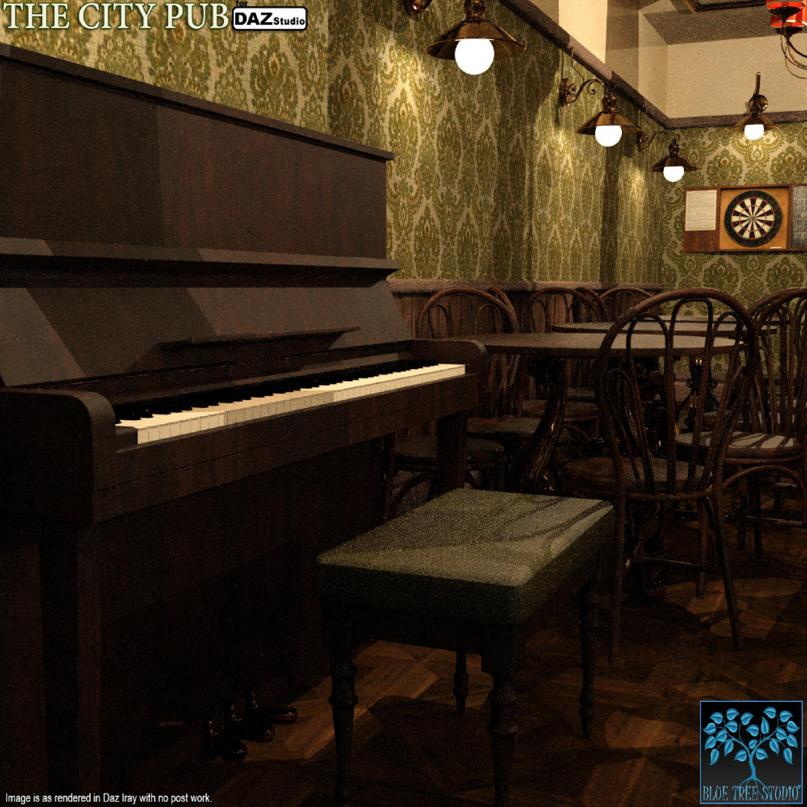The City Pub for Daz Studio by N/A