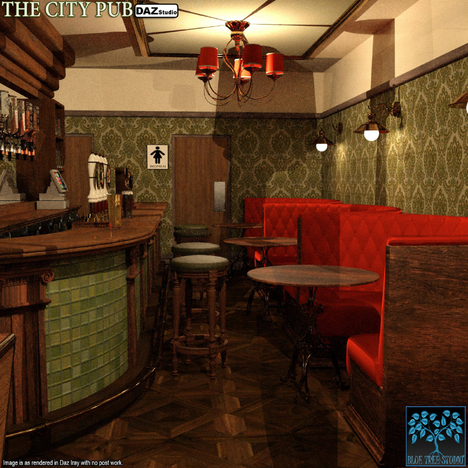 The City Pub for Daz Studio by N/A