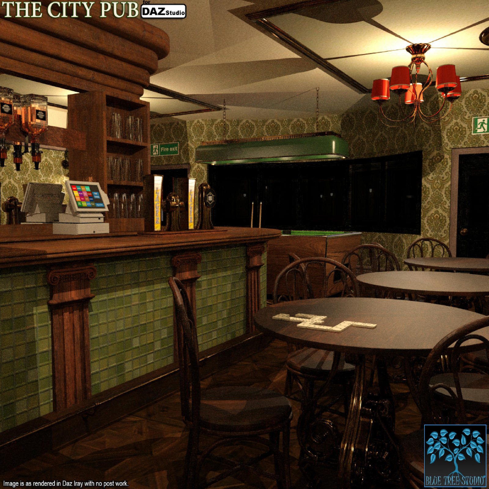 The City Pub for Daz Studio by N/A