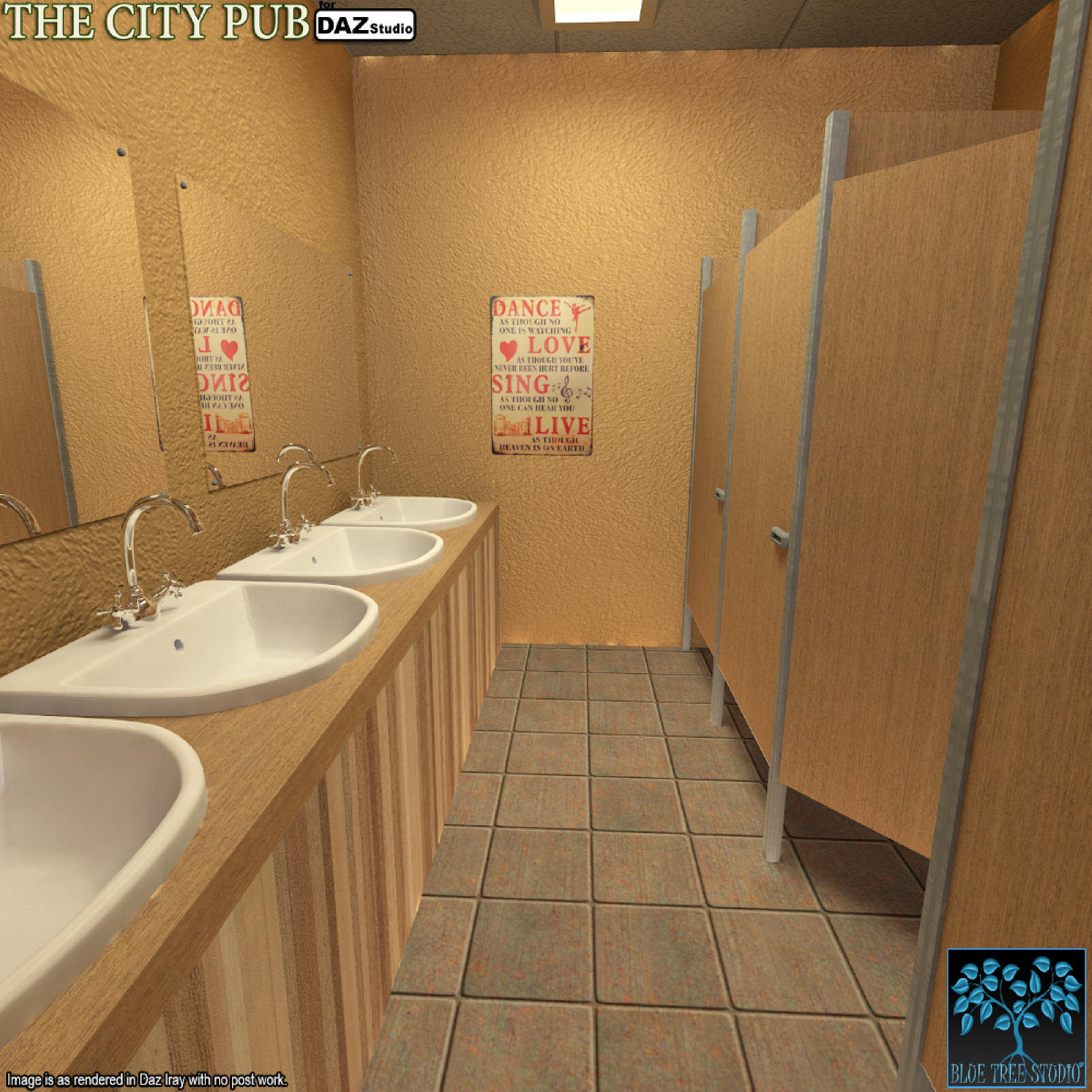 The City Pub for Daz Studio by N/A