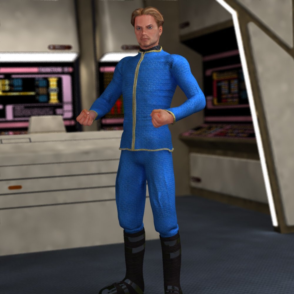 Galactic Oligarch M4 for Poser by N/A