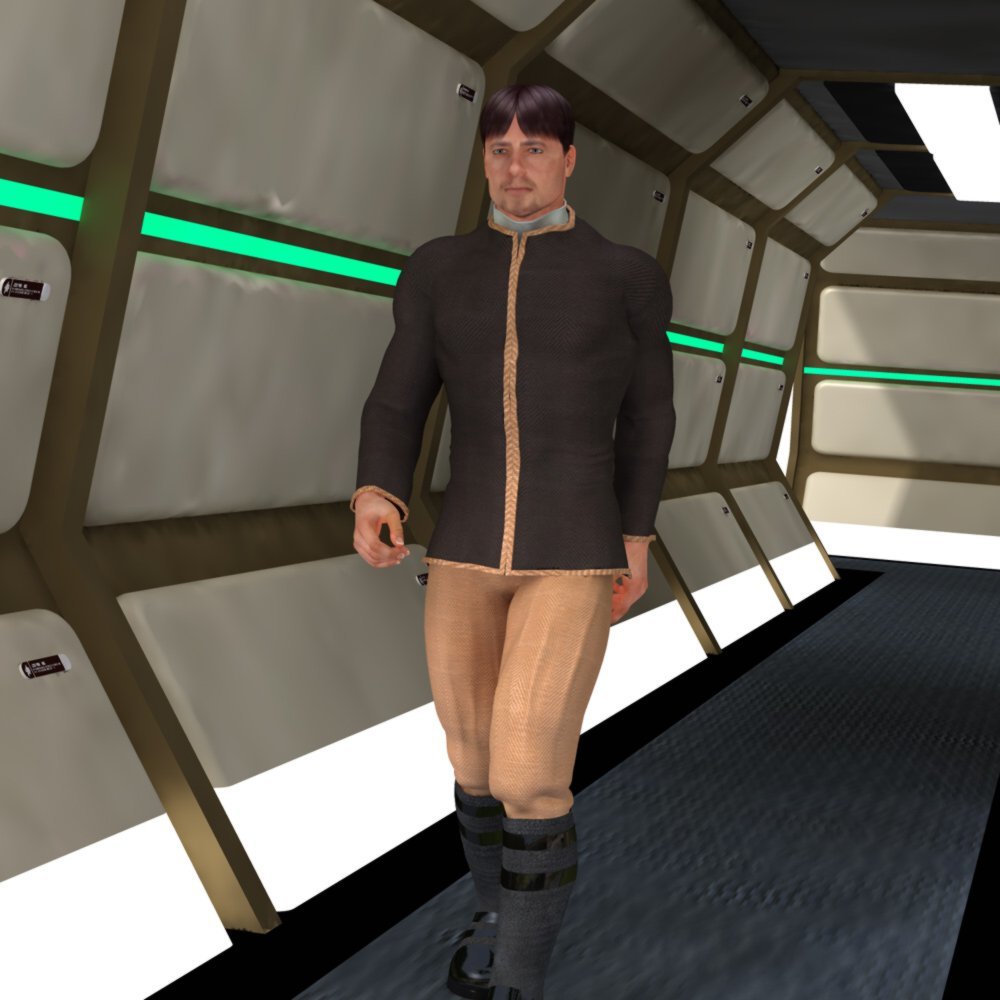 Galactic Oligarch M4 for Poser by N/A