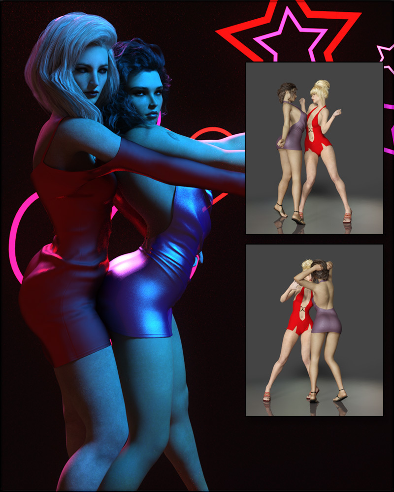 Dance with Me Poses for G8F by N/A