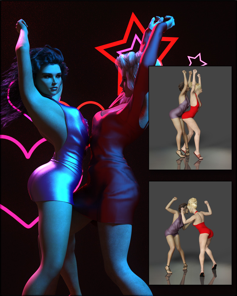 Dance with Me Poses for G8F by N/A