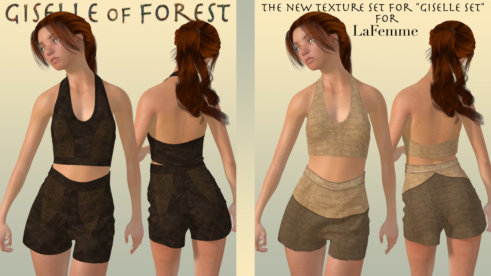 Giselle of forest for La Femme by N/A