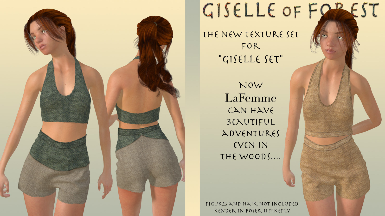 Giselle of forest for La Femme by N/A