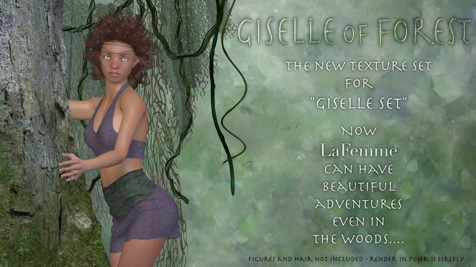 Giselle of forest for La Femme by N/A
