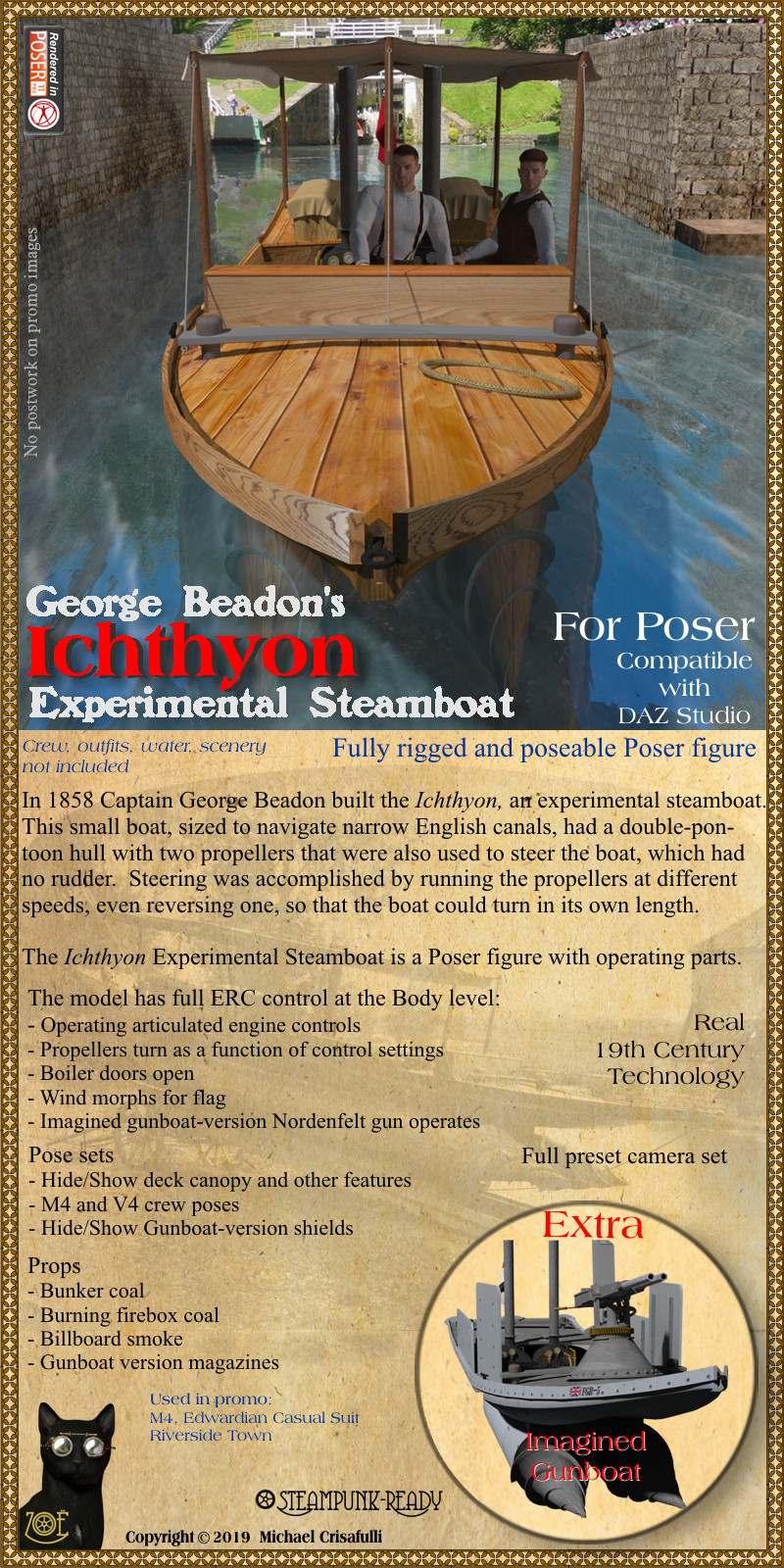 Ichthyon Experimental Steamboat by N/A