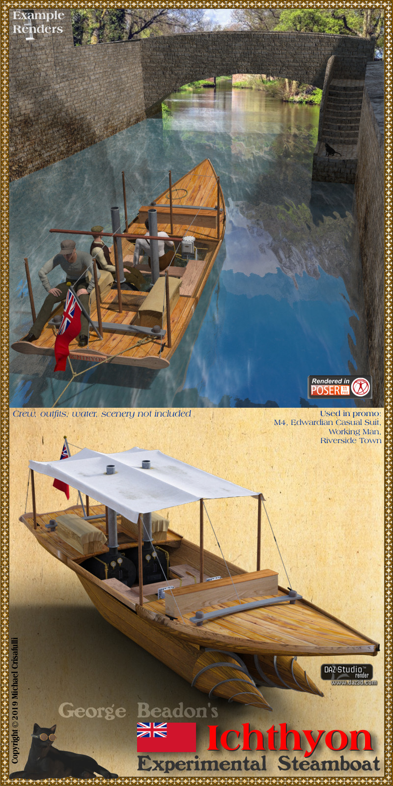 Ichthyon Experimental Steamboat by N/A