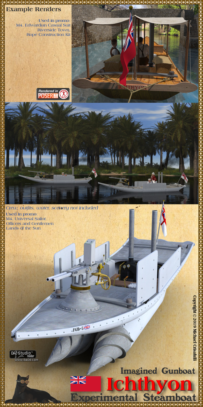 Ichthyon Experimental Steamboat by N/A