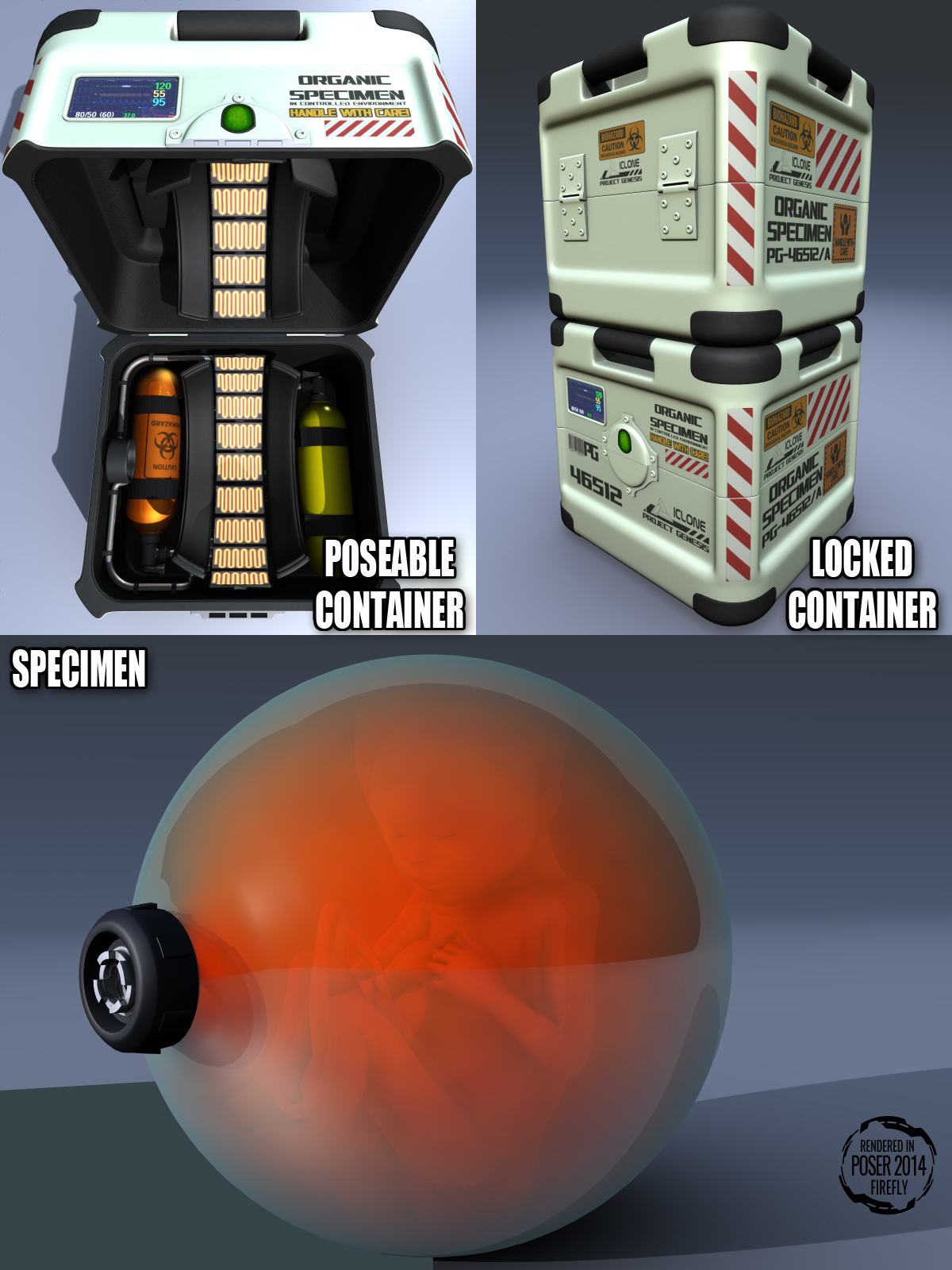 I Clone Specimen for Poser and DS by N/A