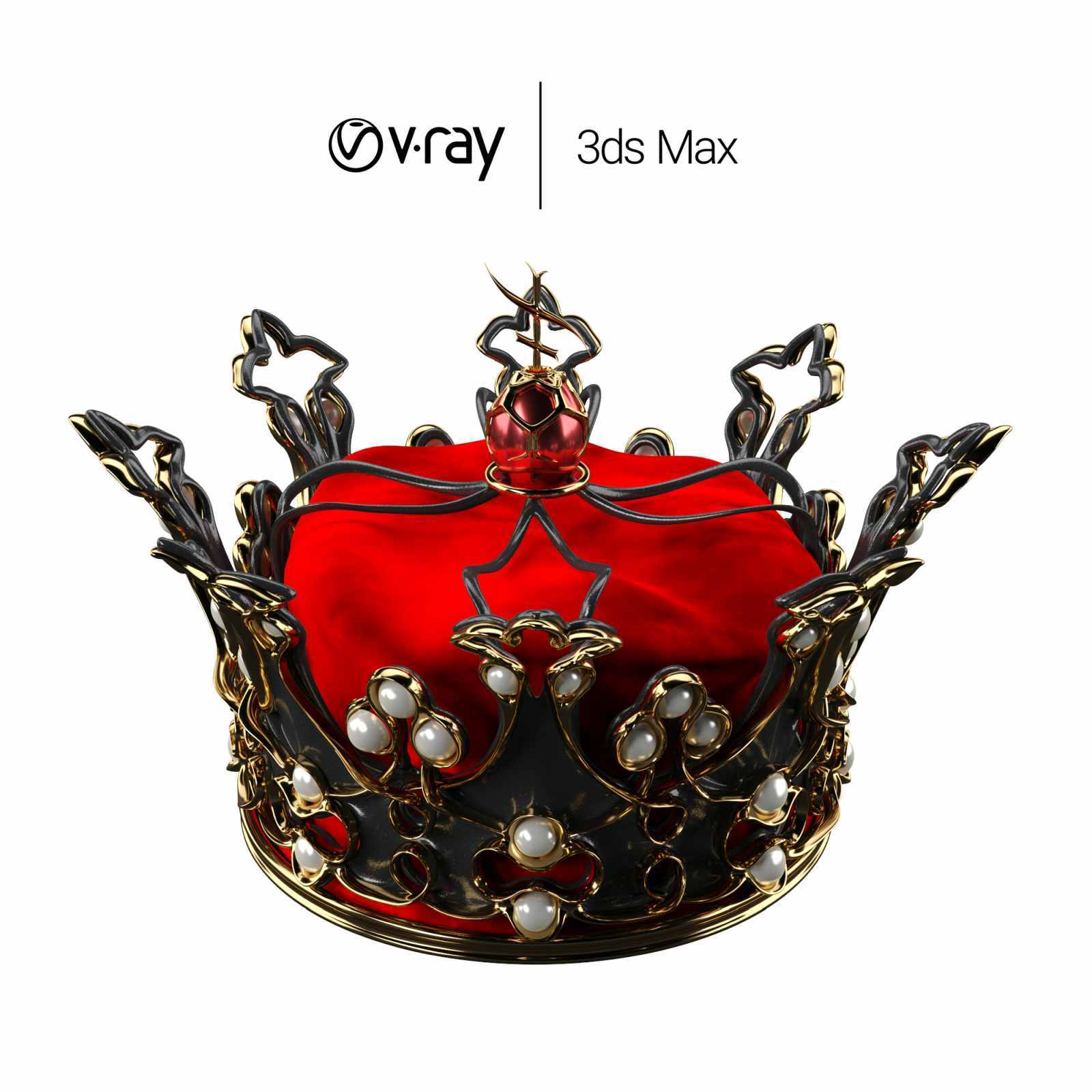 Queen's Crown for 3ds Max - Extended License by N/A