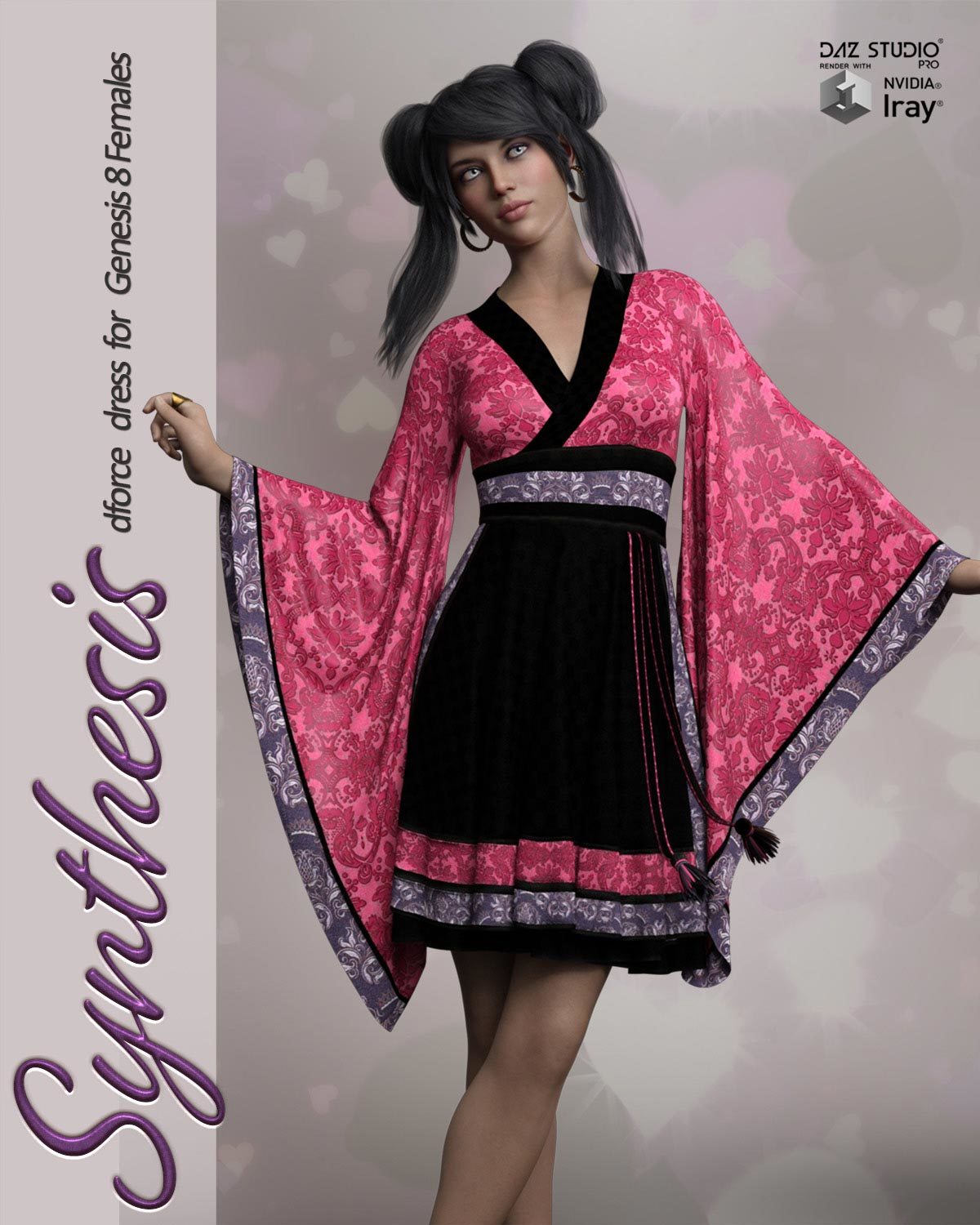 Synthesis dForce dress for Genesis 8 Females by N/A