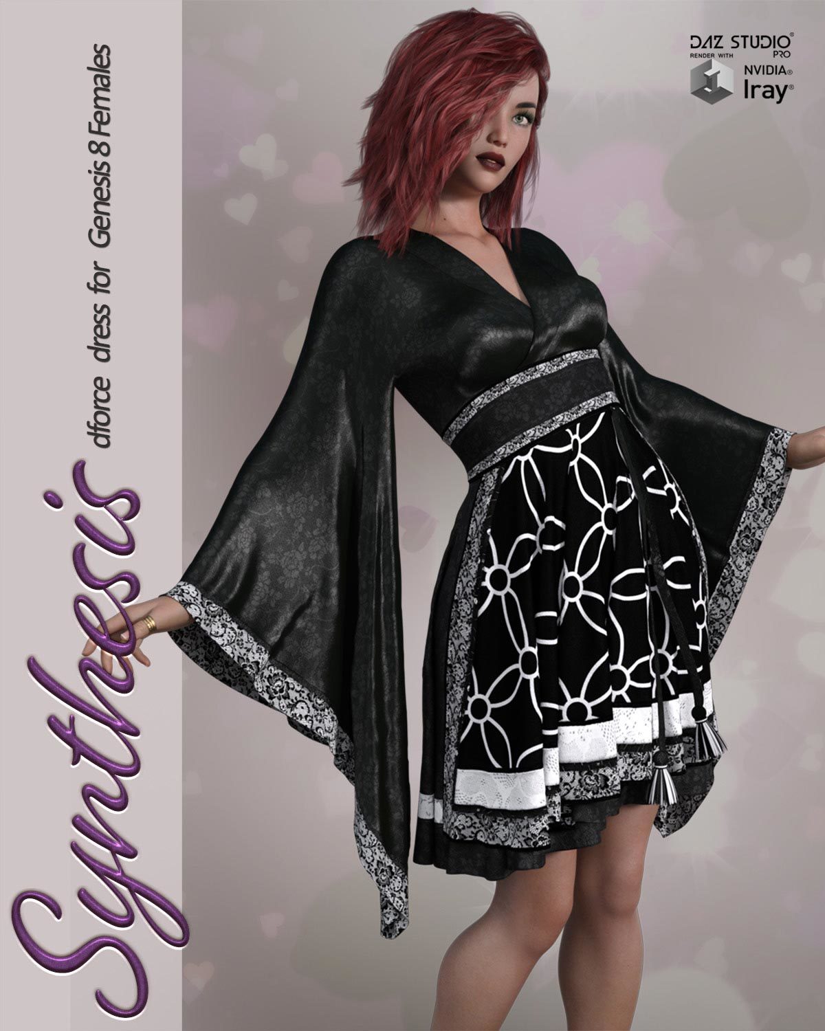 Synthesis dForce dress for Genesis 8 Females by N/A