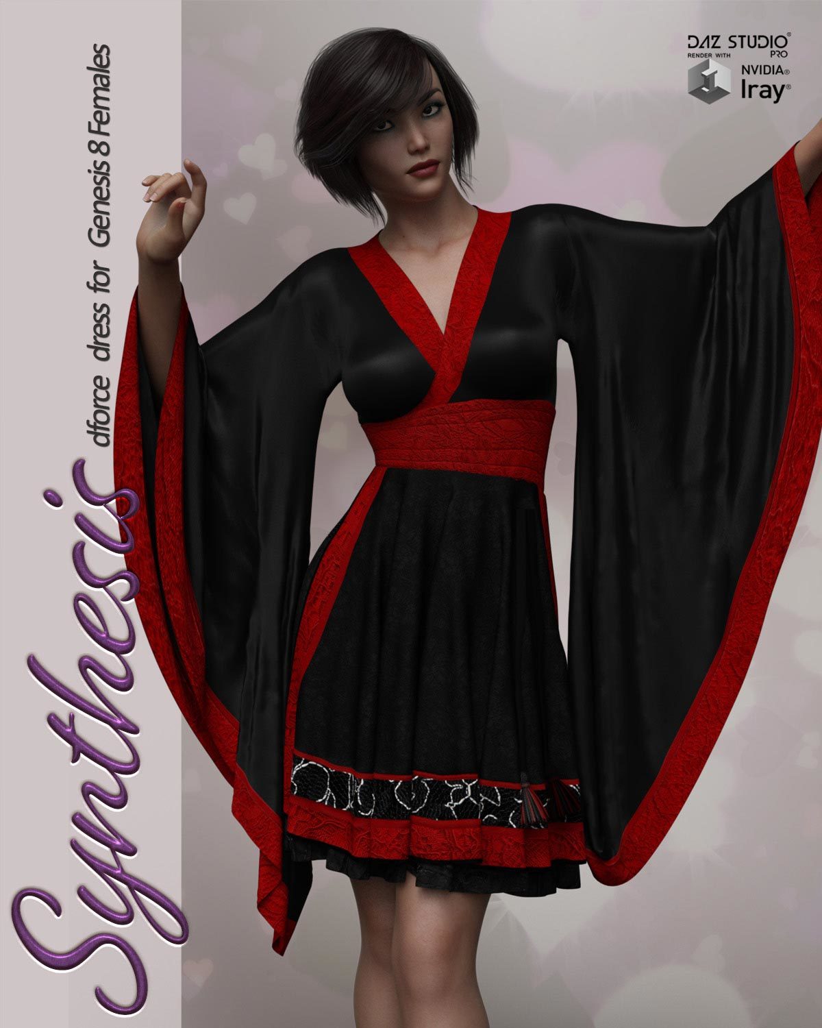 Synthesis dForce dress for Genesis 8 Females by N/A