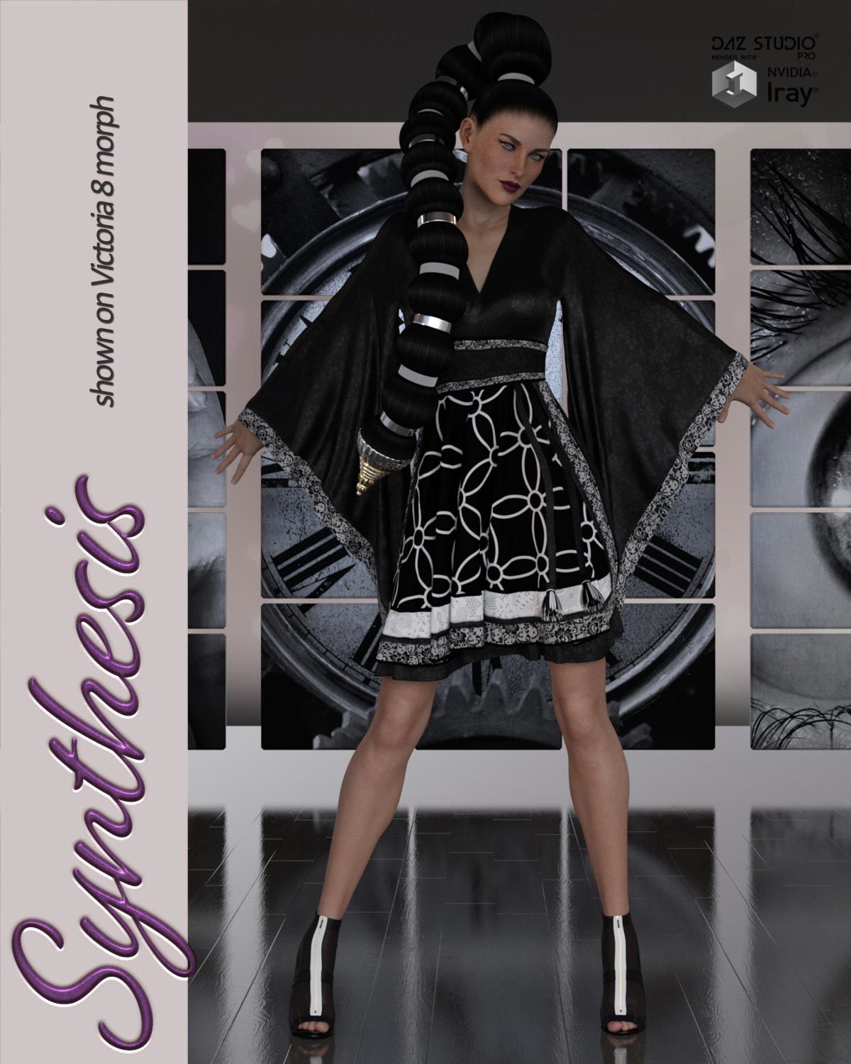 Synthesis dForce dress for Genesis 8 Females by N/A