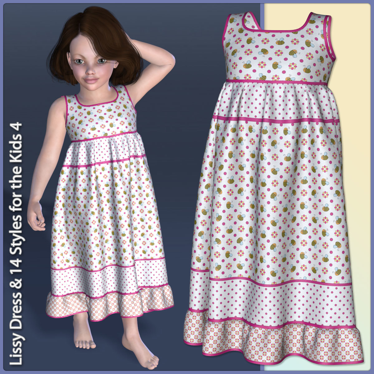 Lissy Dress and 14 Styles for the Kids 4 by N/A