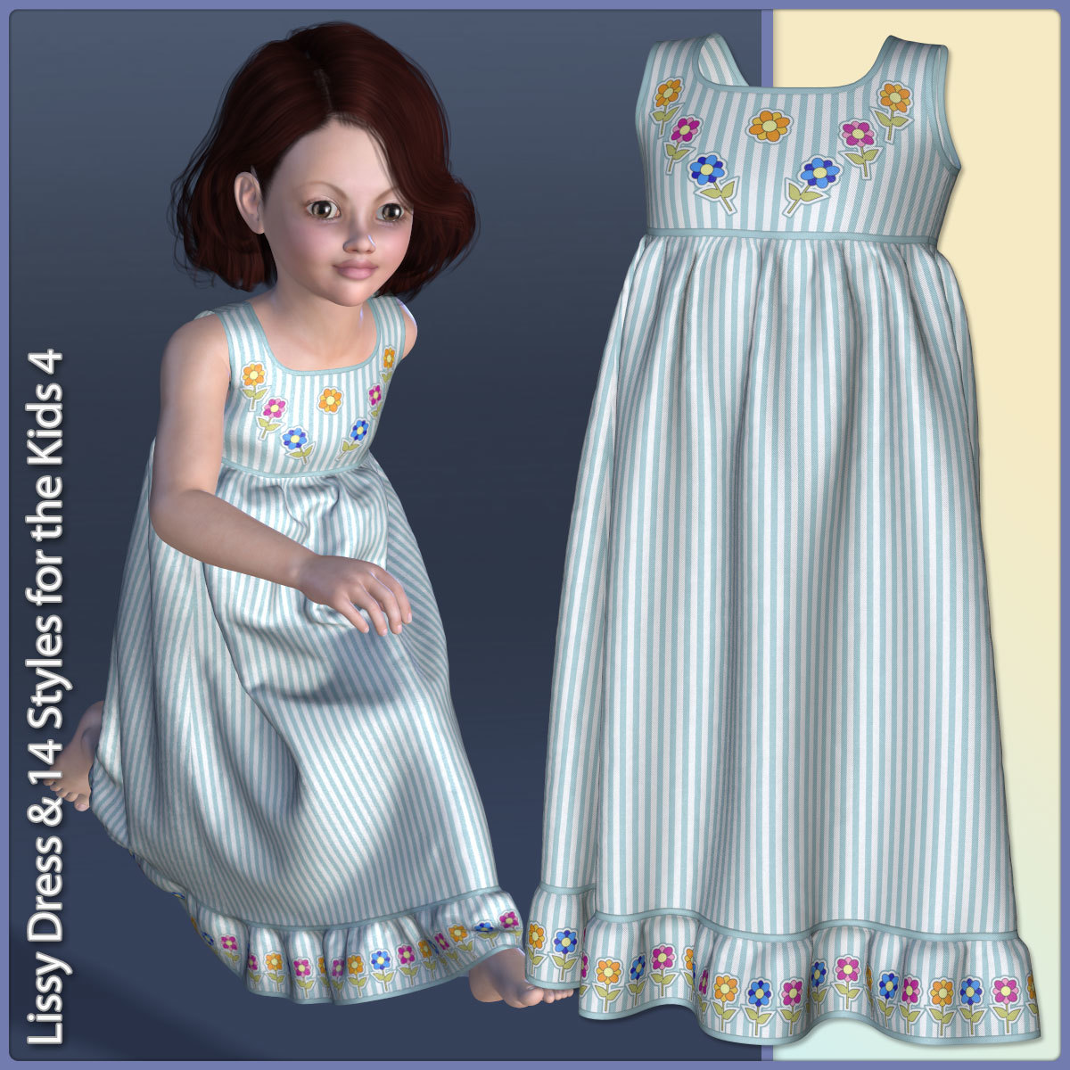 Lissy Dress and 14 Styles for the Kids 4 by N/A