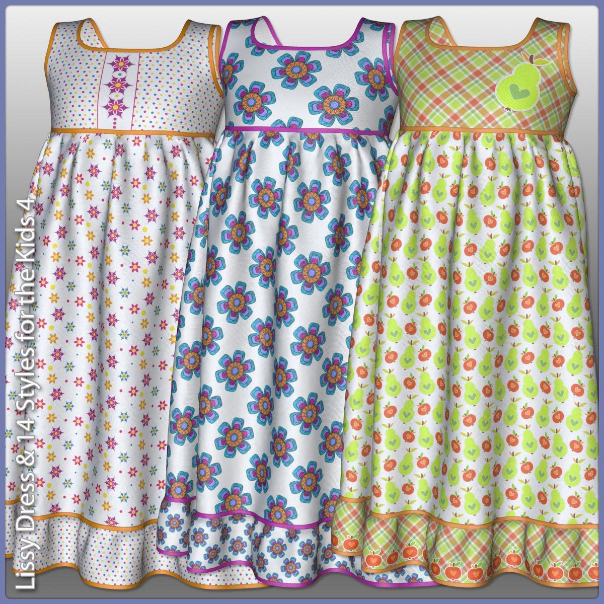 Lissy Dress and 14 Styles for the Kids 4 by N/A