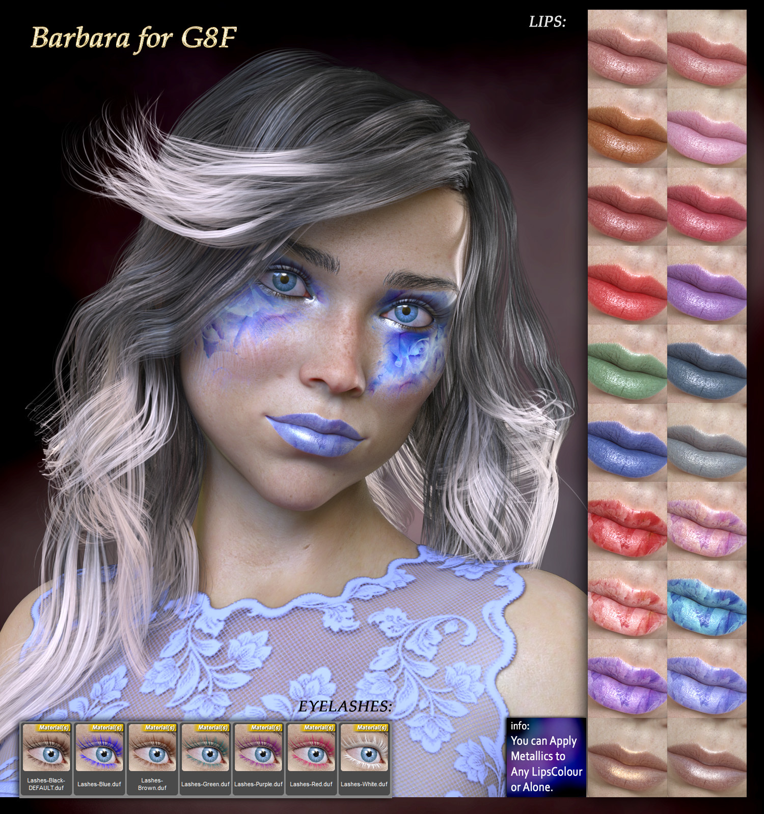 BARBARA for Genesis 8 Female by N/A