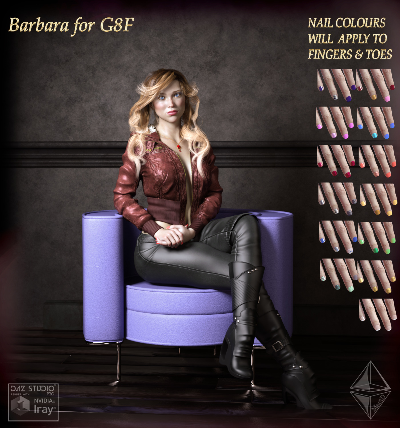BARBARA for Genesis 8 Female by N/A