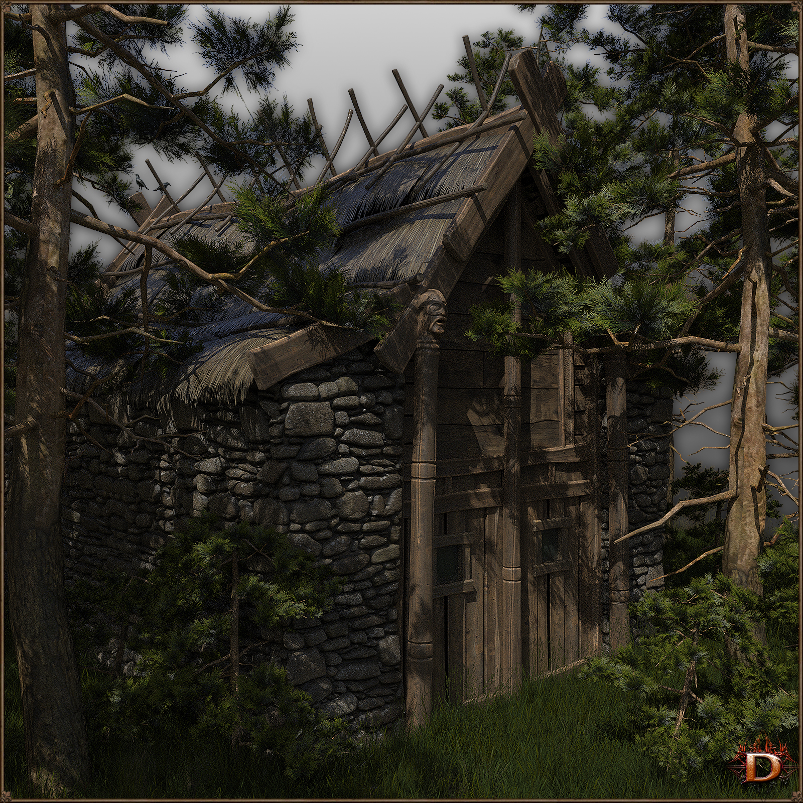 Medieval Small Village House5 by N/A