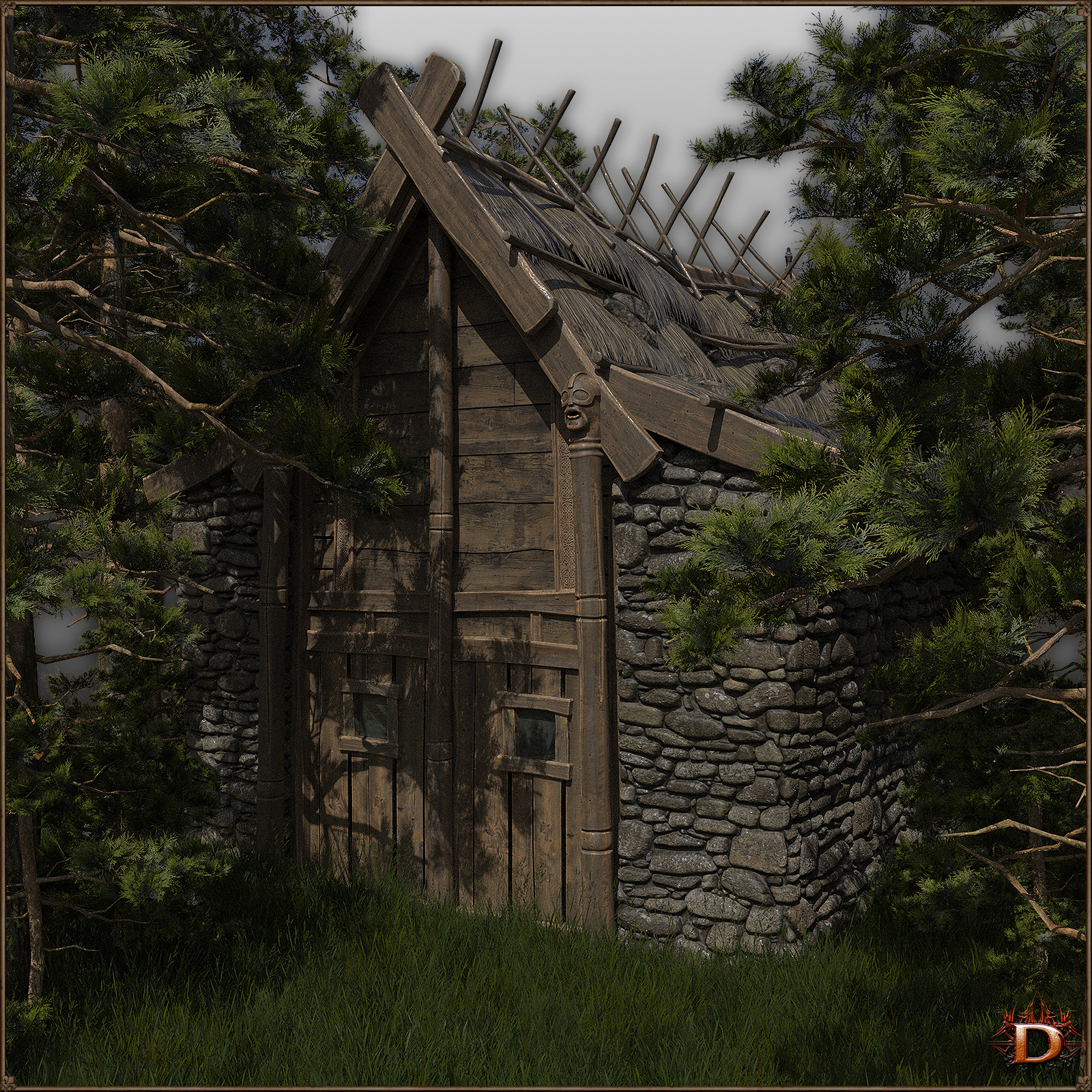 Medieval Small Village House5 by N/A