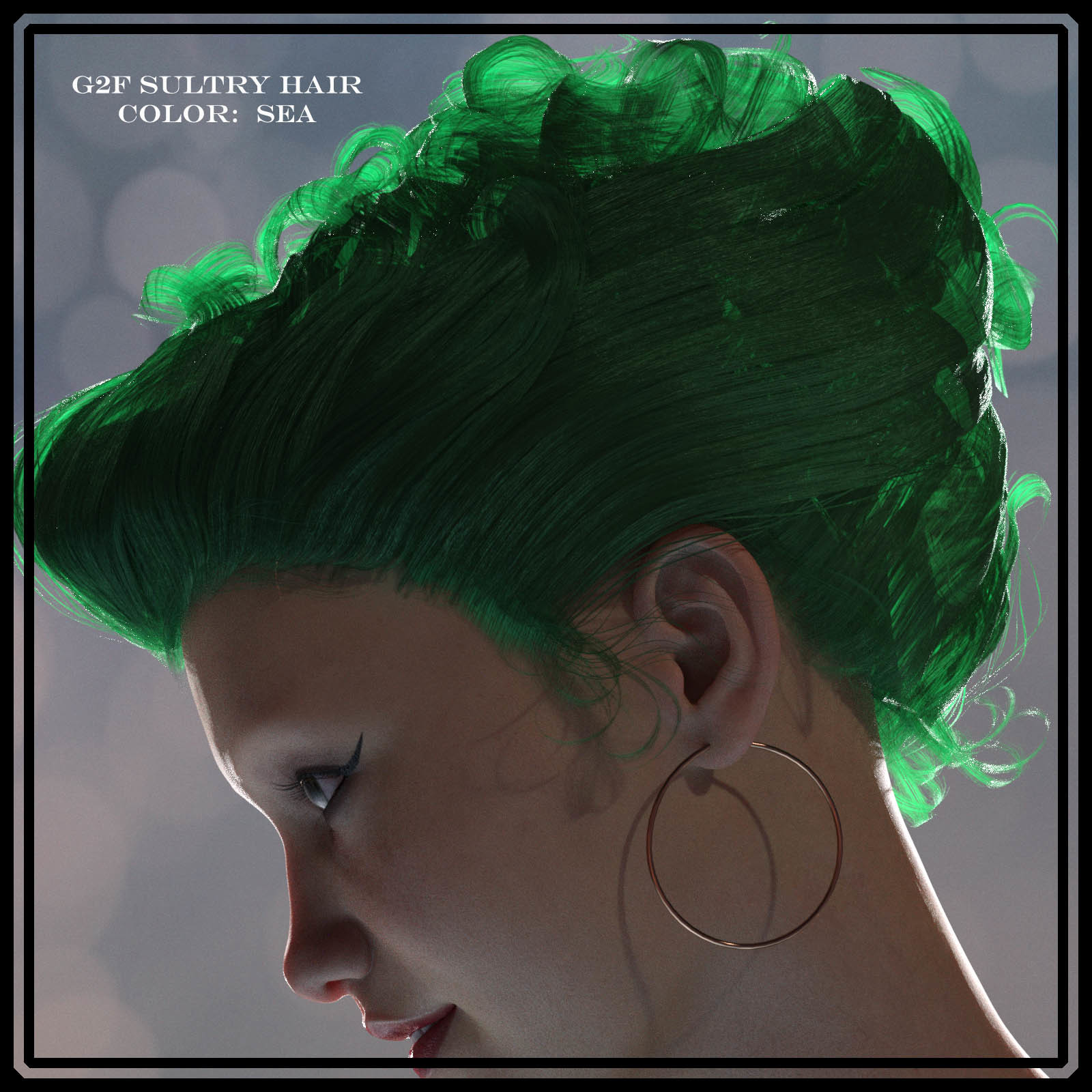 Resurrection Hair Shaders for DS Iray by N/A