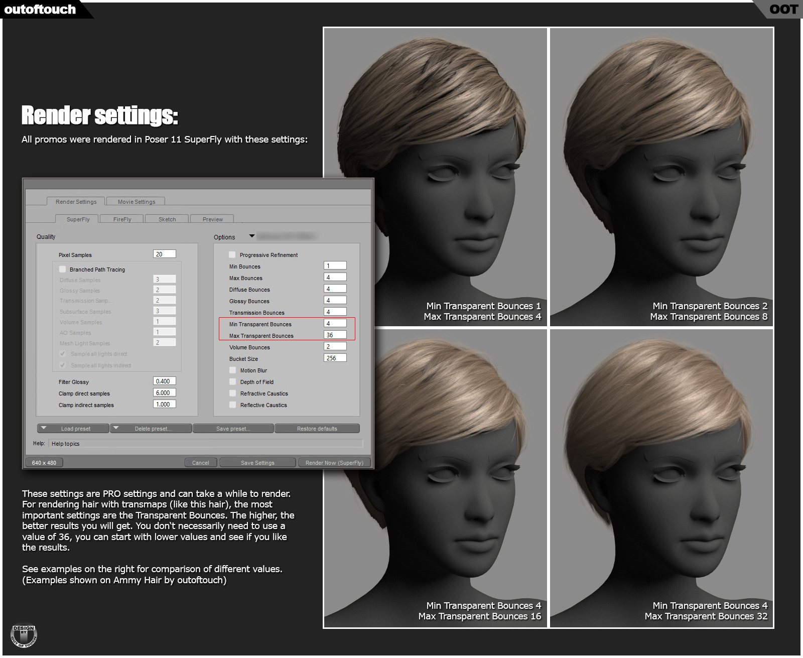 Sanni Hair for La Femme by N/A