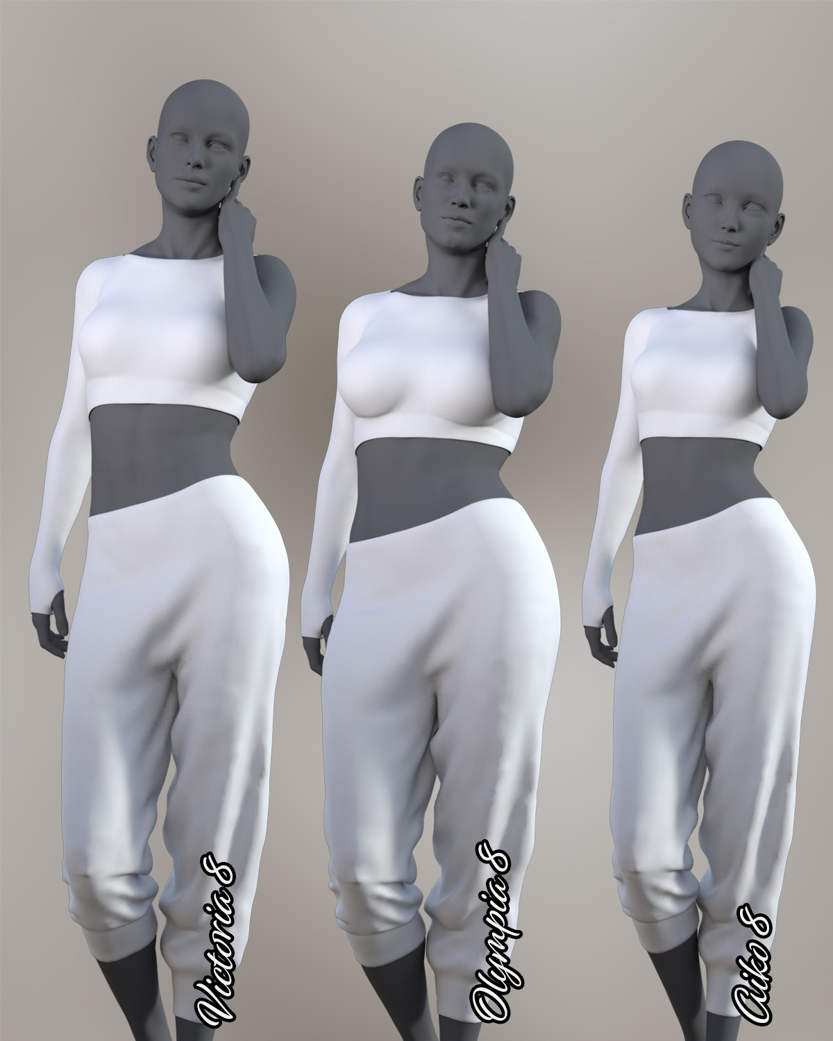 Fly Girl dForce outfit for Genesis 8 Females by N/A