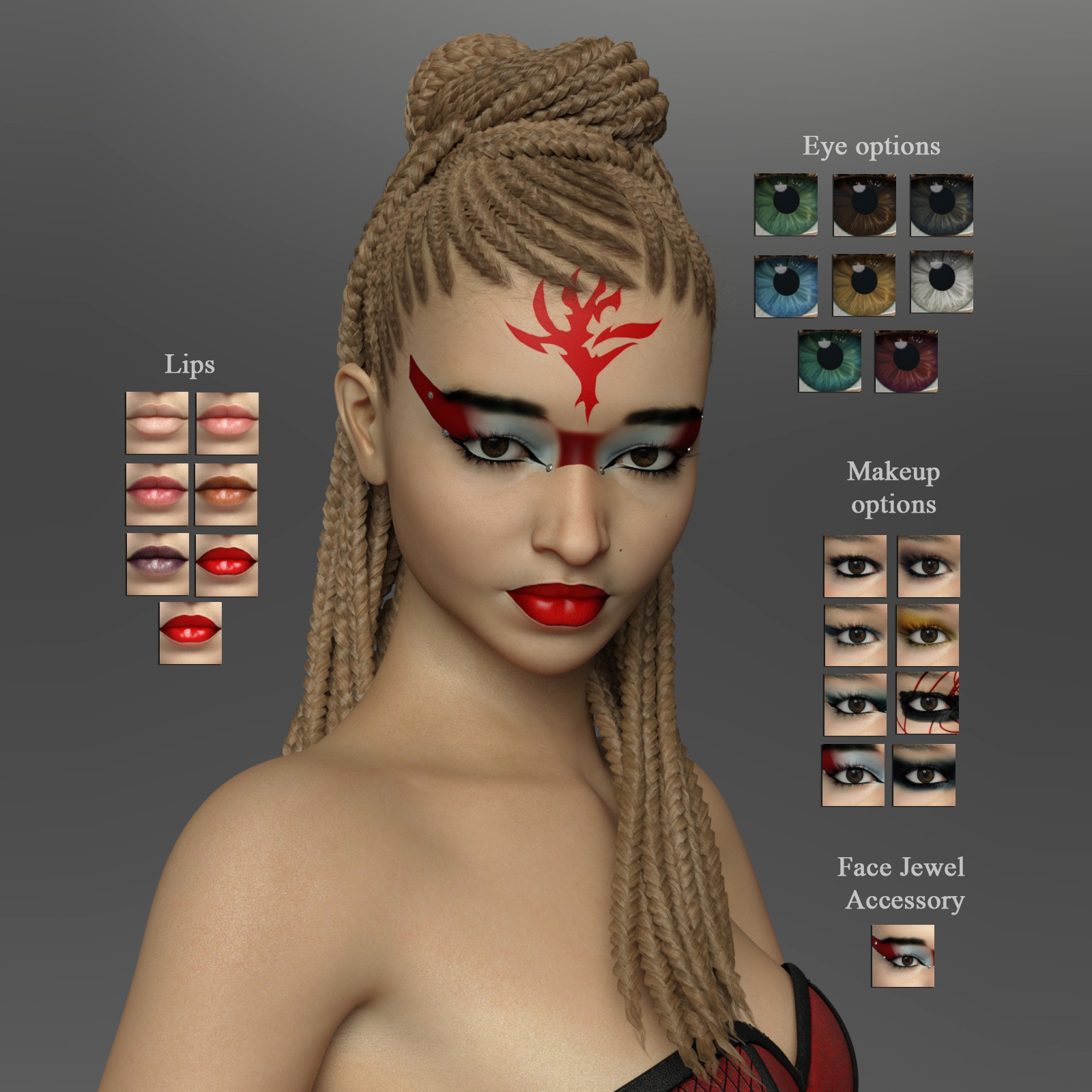 Eboni for Genesis 8 Female by N/A