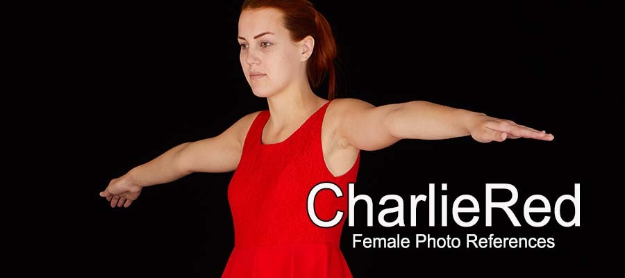 CharlieRed, Female Full Figure Photo References by N/A