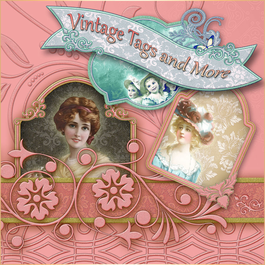 Vintage Tags and More by N/A