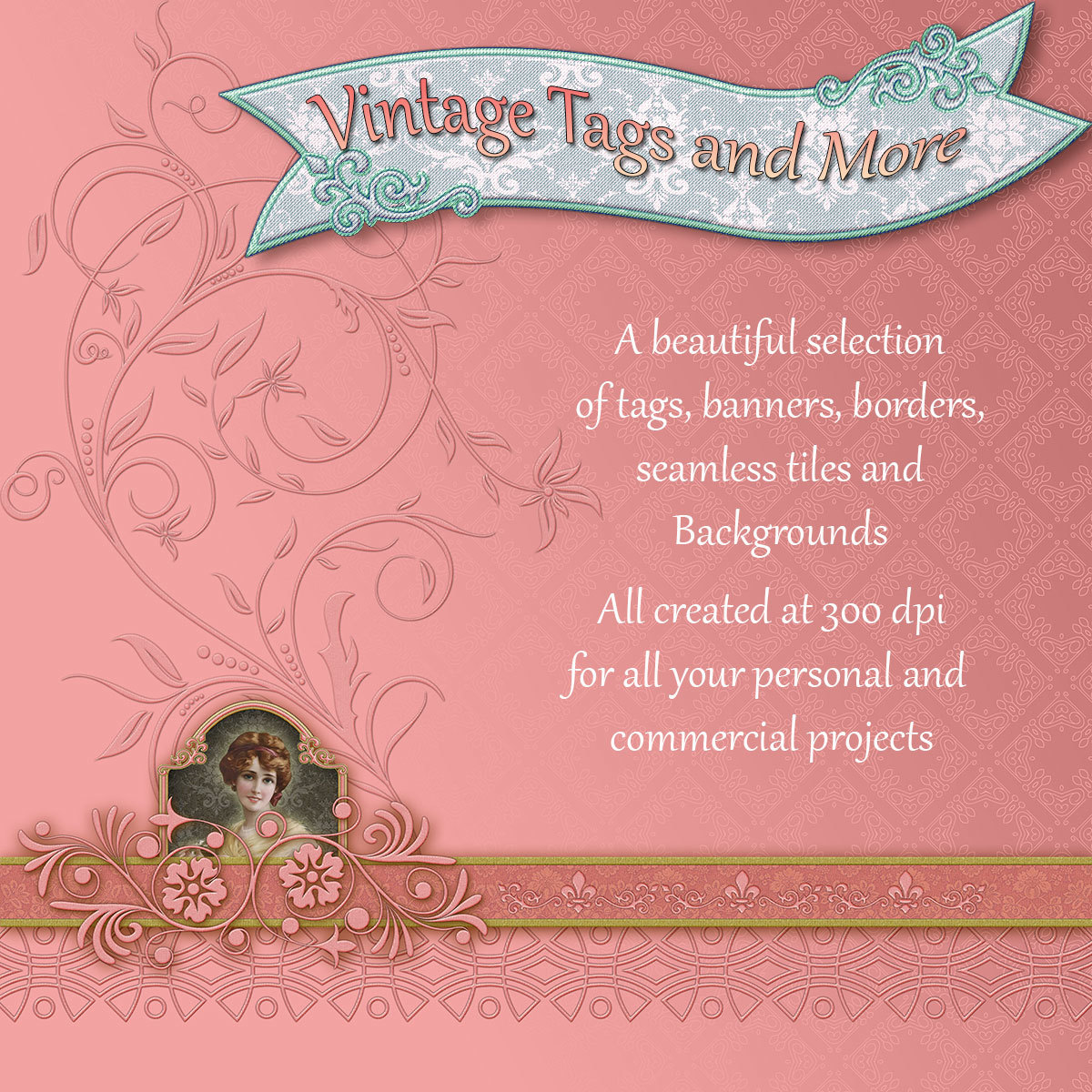 Vintage Tags and More by N/A