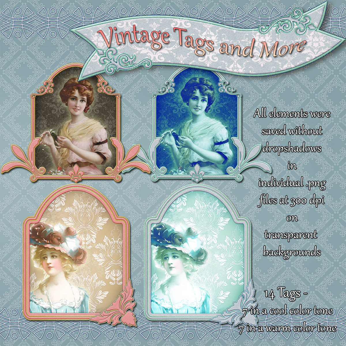 Vintage Tags and More by N/A
