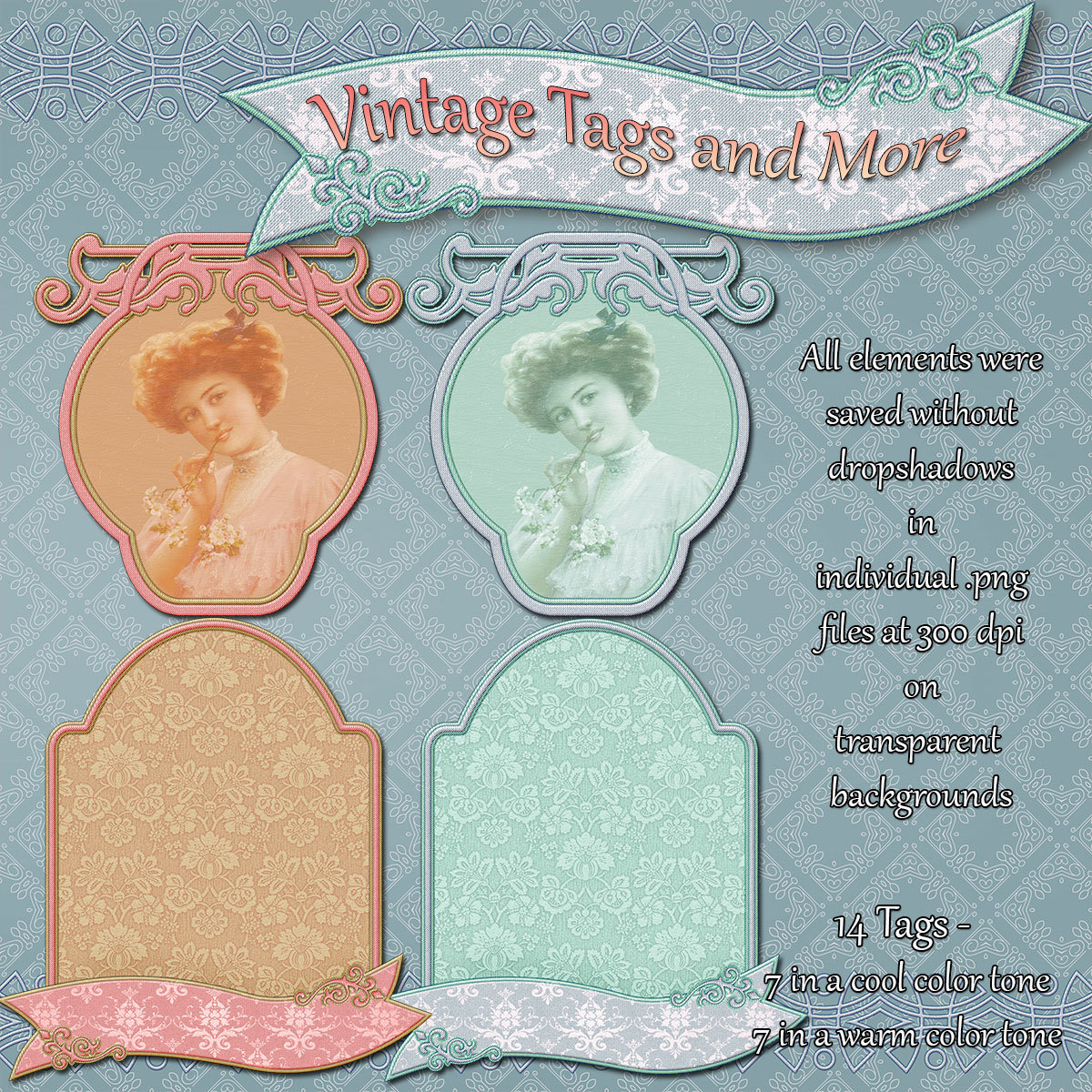 Vintage Tags and More by N/A