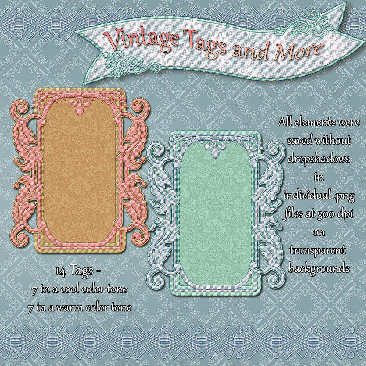 Vintage Tags and More by N/A