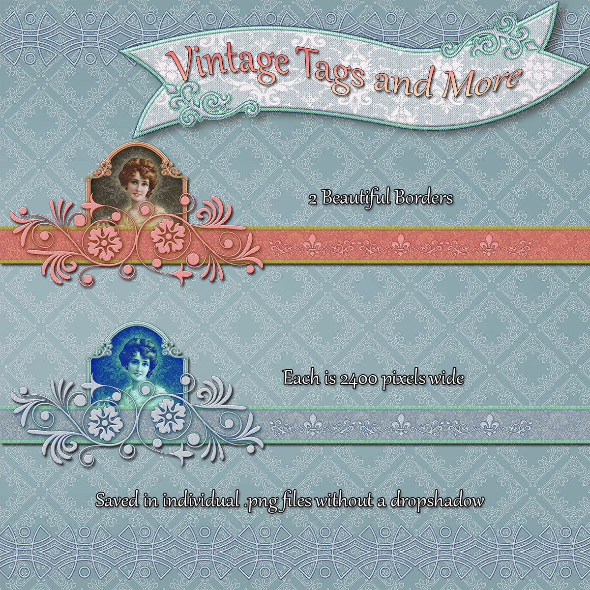 Vintage Tags and More by N/A