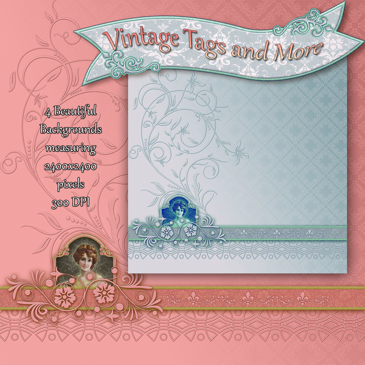 Vintage Tags and More by N/A