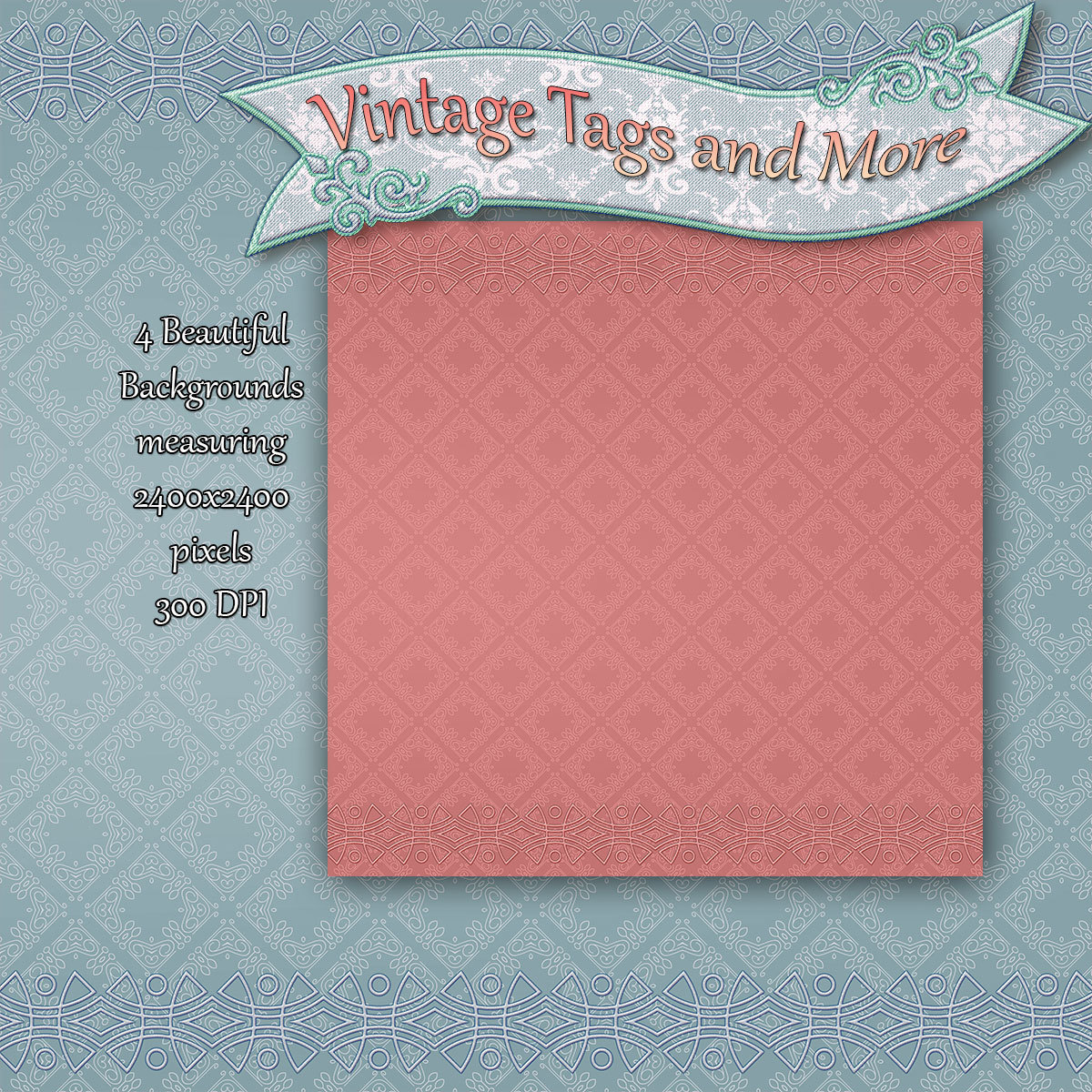 Vintage Tags and More by N/A