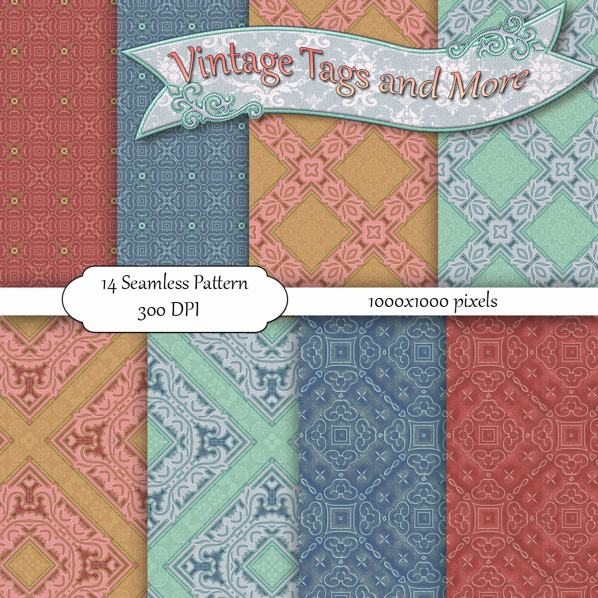 Vintage Tags and More by N/A