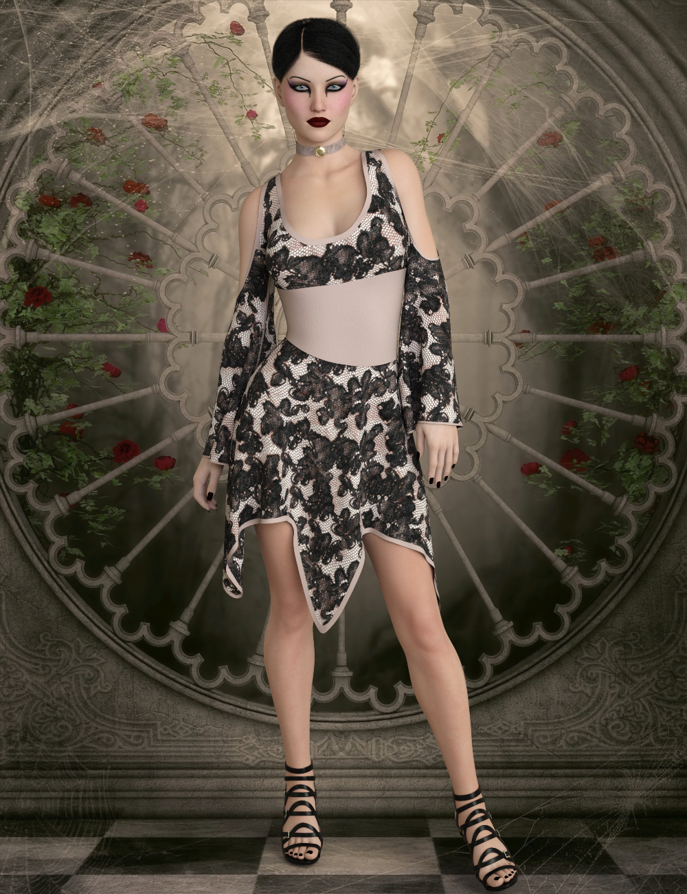 InStyle - dforce Raven Dress G8F by N/A
