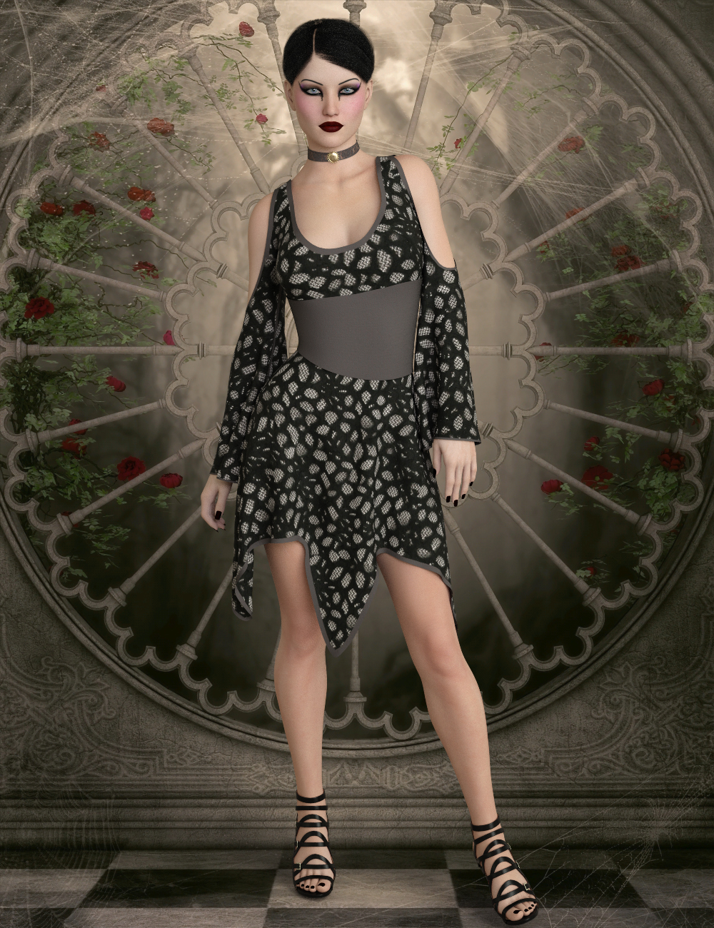 InStyle - dforce Raven Dress G8F by N/A