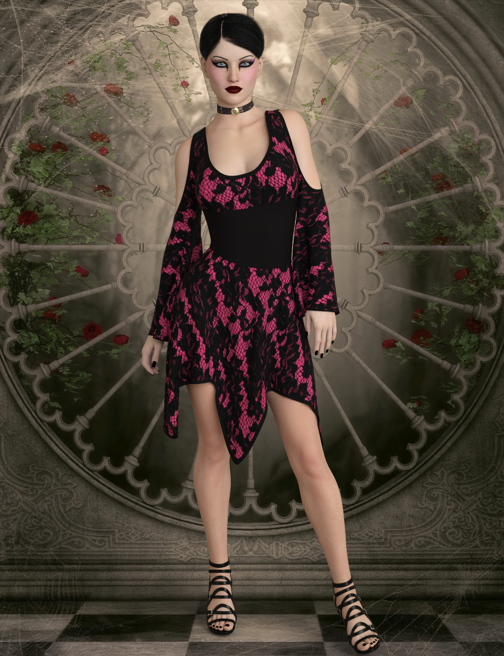 InStyle - dforce Raven Dress G8F by N/A