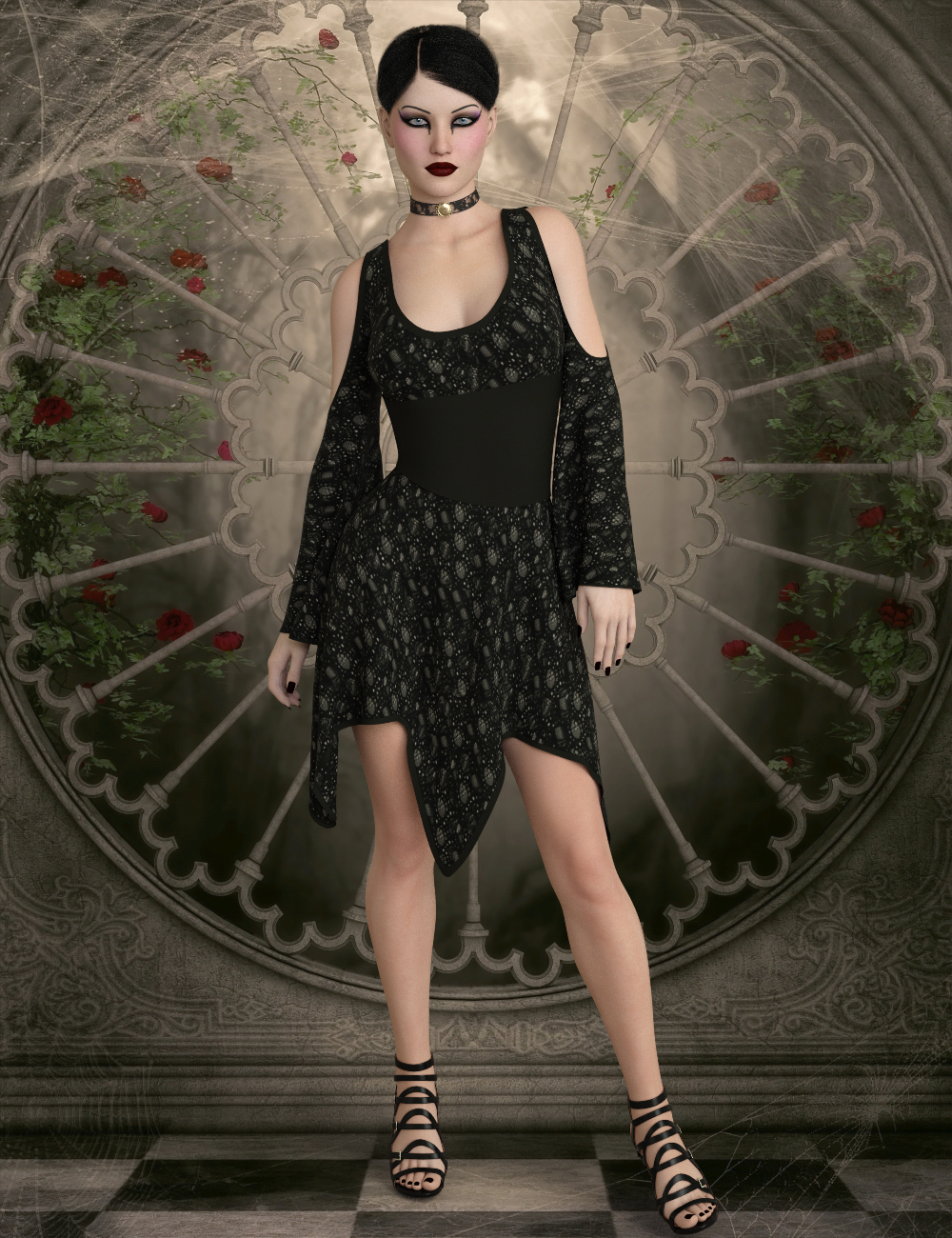InStyle - dforce Raven Dress G8F by N/A