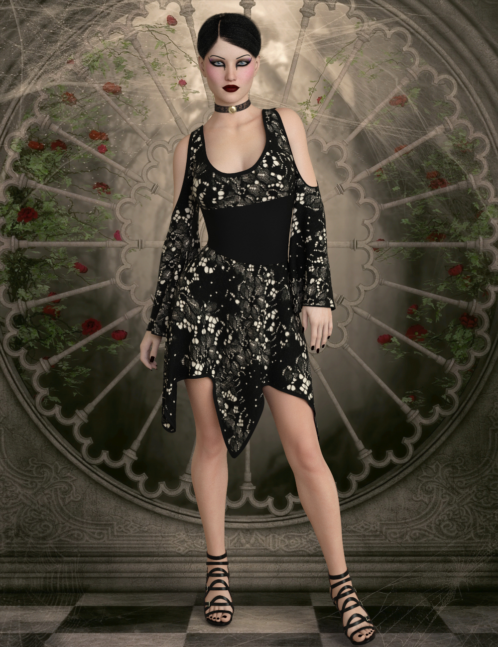 InStyle - dforce Raven Dress G8F by N/A