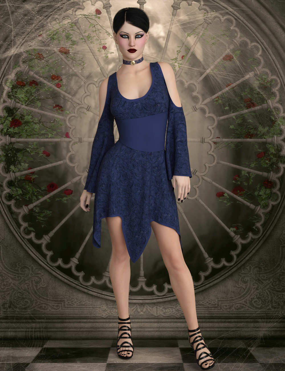 InStyle - dforce Raven Dress G8F by N/A