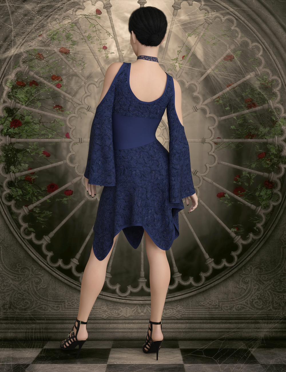 InStyle - dforce Raven Dress G8F by N/A