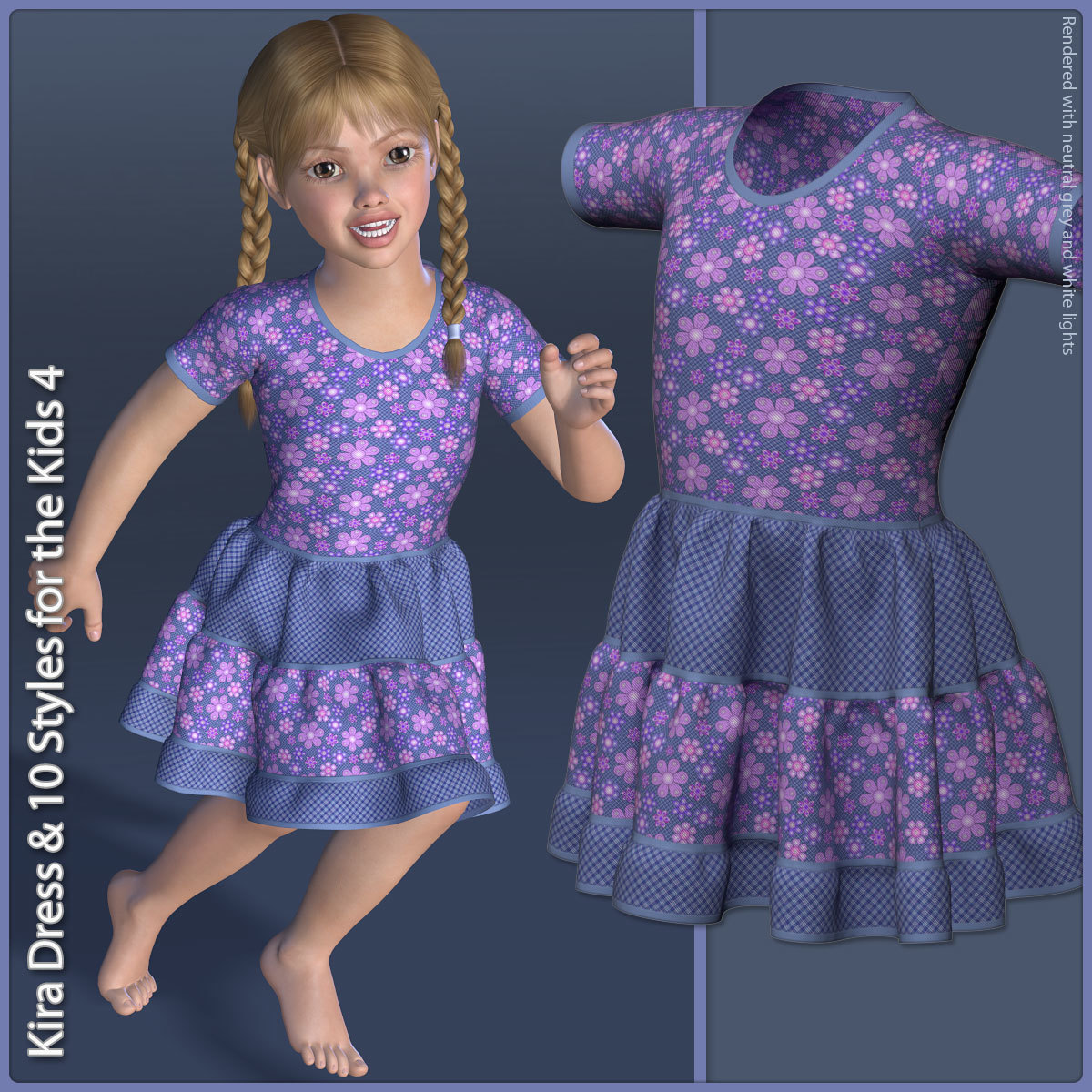 Kira Dress and 10 Styles for the Kids 4 by N/A