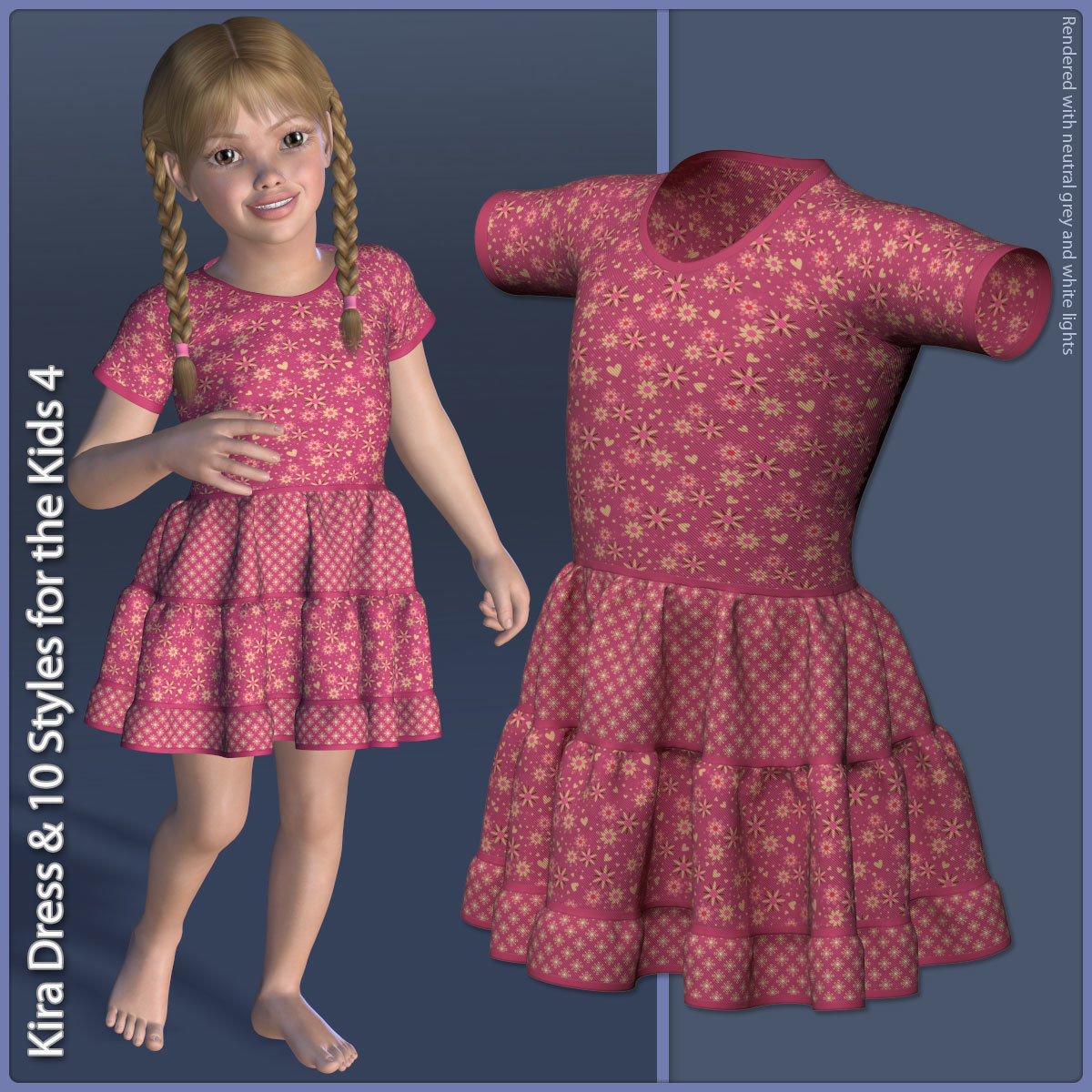Kira Dress and 10 Styles for the Kids 4 by N/A